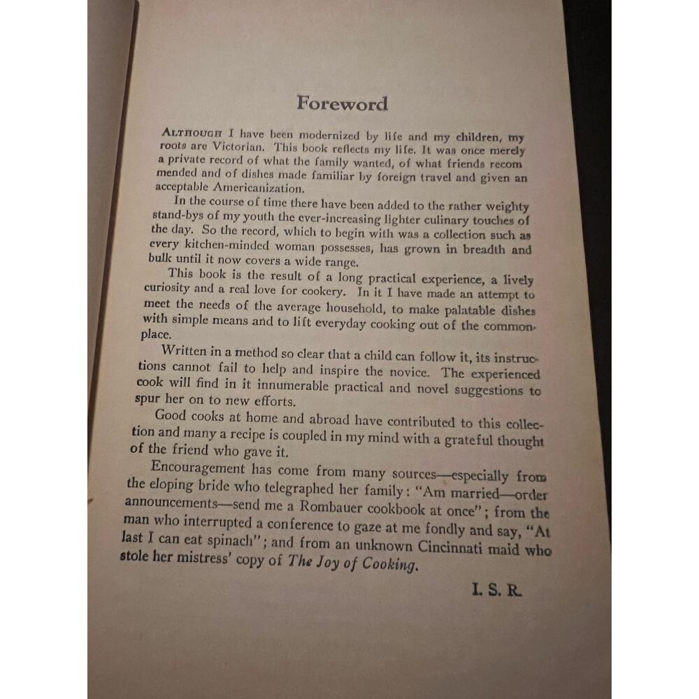The Joy Of Cooking By: Irma S. Rombauer A Compilation of Reliable Recipes Book - Picture 4 of 12